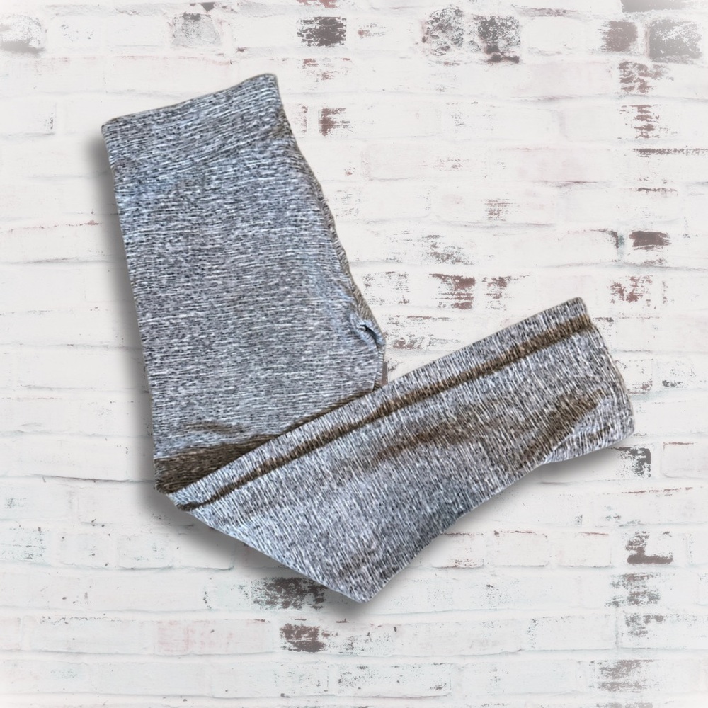 Justice Gray Girls Juniors Cropped Leggings Size 18 Sweatpants Soft Capri